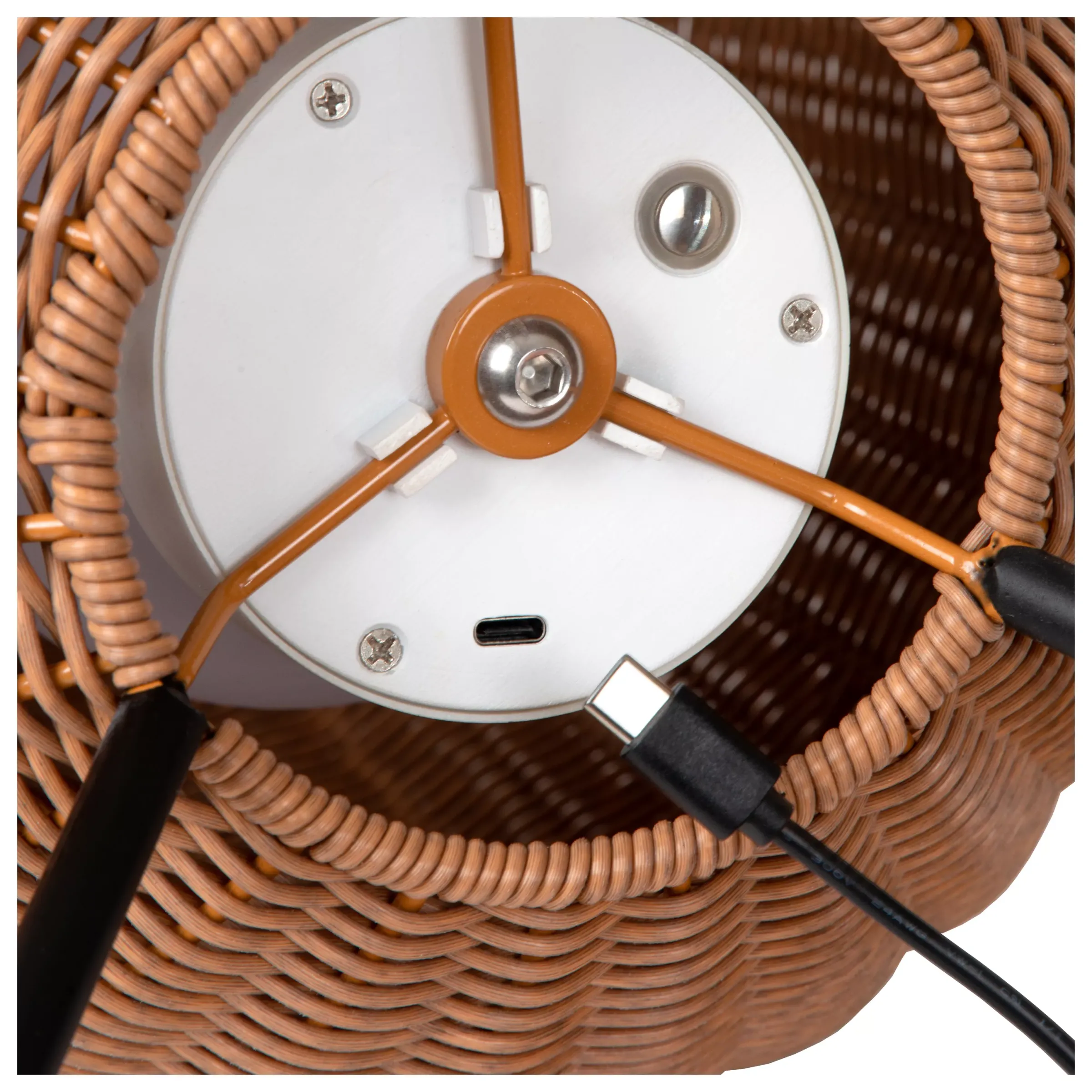 COLIN IP44 - Oplaadbare Vloerlamp Binnen/Buiten - Accu/Batterij - LED 3 StepDim - 1x3W 3000K - IP44 - Naturel*Lucide Cheap