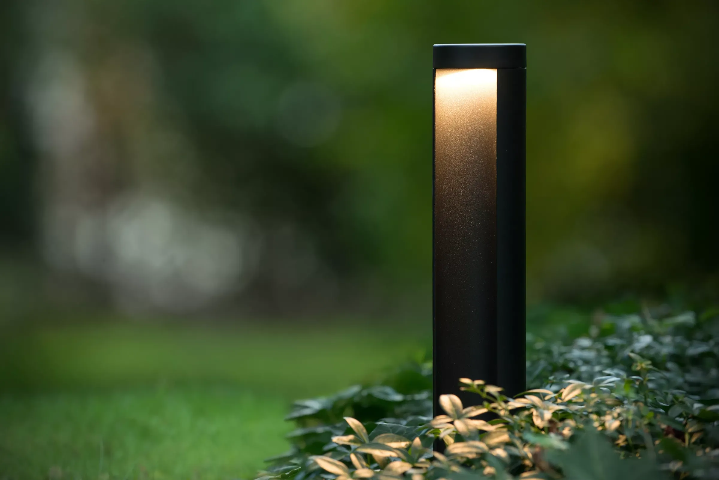 COMBO - Sokkellamp - Ø 9 cm - LED - 1x9W 3000K - IP54 - Zwart*Lucide Best
