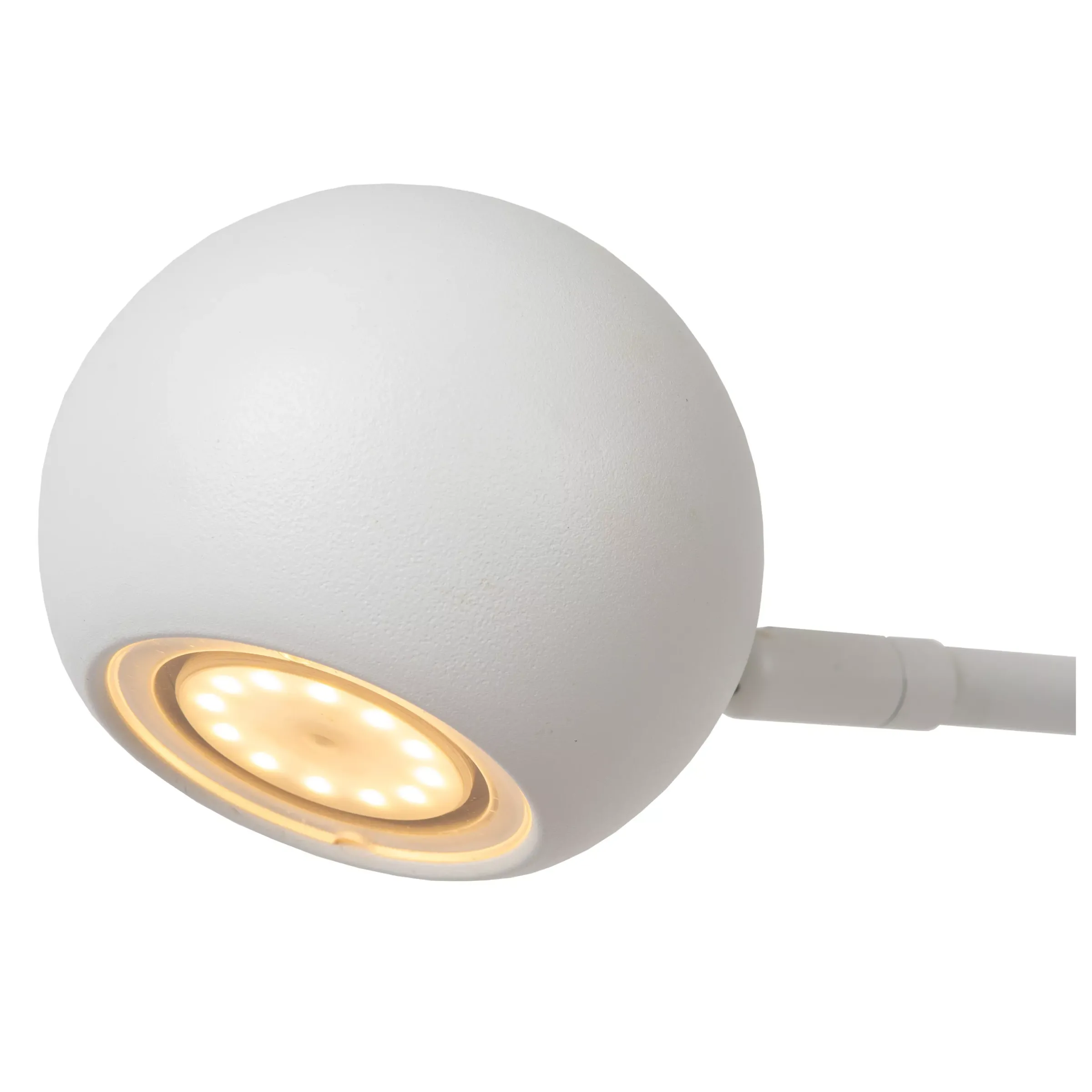 COMET - Oplaadbare Tafellamp - Accu/Batterij - LED 3 StepDim - 1x3W 2700K - Wit*Lucide Clearance