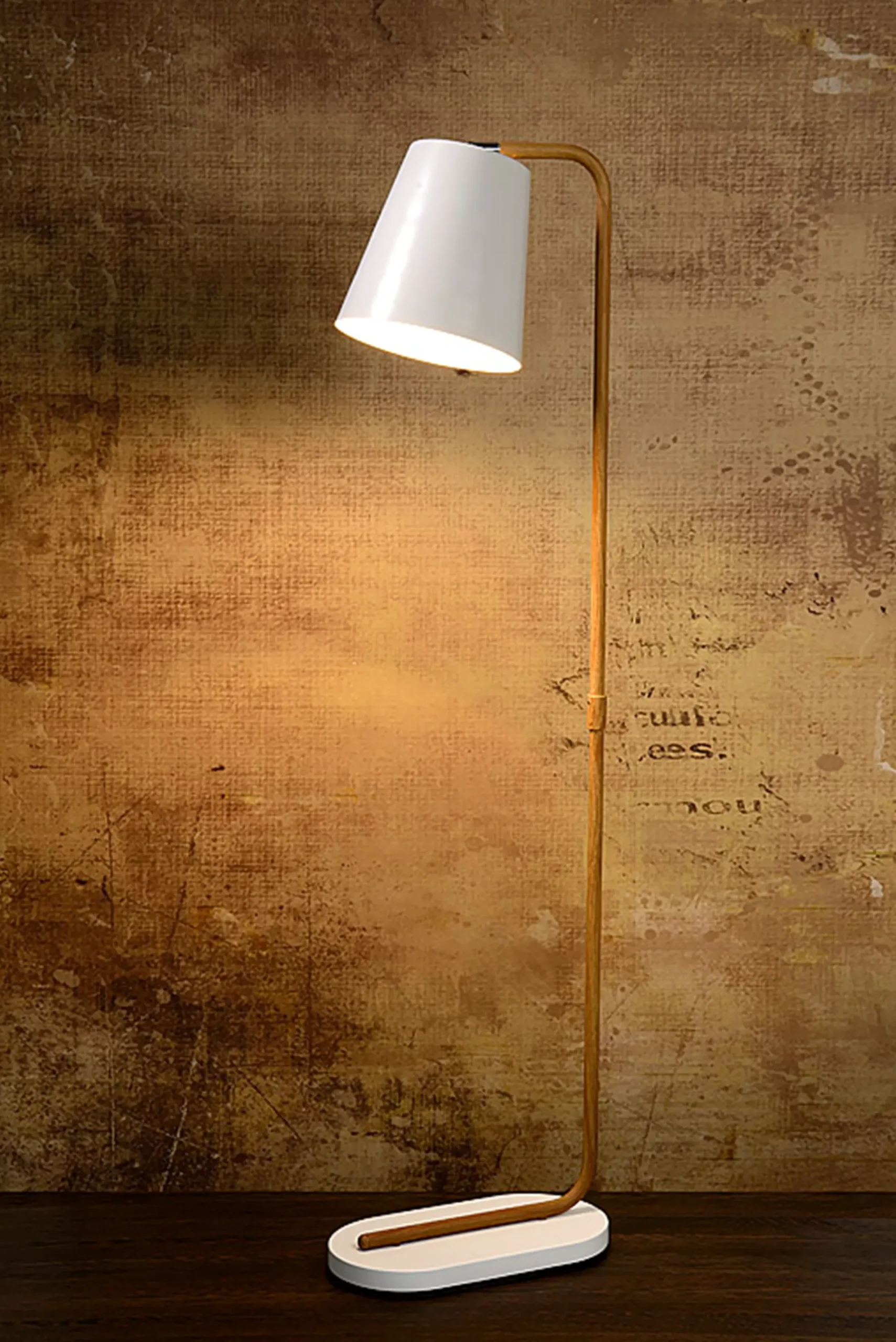 CONA - Vloerlamp - 1xE27 - Wit*Lucide Hot