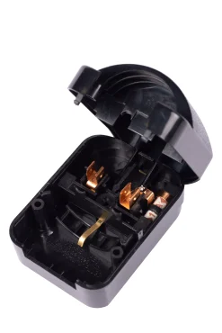 CONVERTOR PLUG - Stekker 3-pin - 13A - Zwart*Lucide Sale