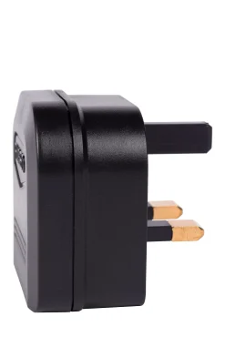 CONVERTOR PLUG - Stekker 3-pin - 8A - Zwart*Lucide Cheap