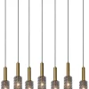 CORALIE - Hanglamp - 7xE27 - Mat Goud / Messing*Lucide Discount