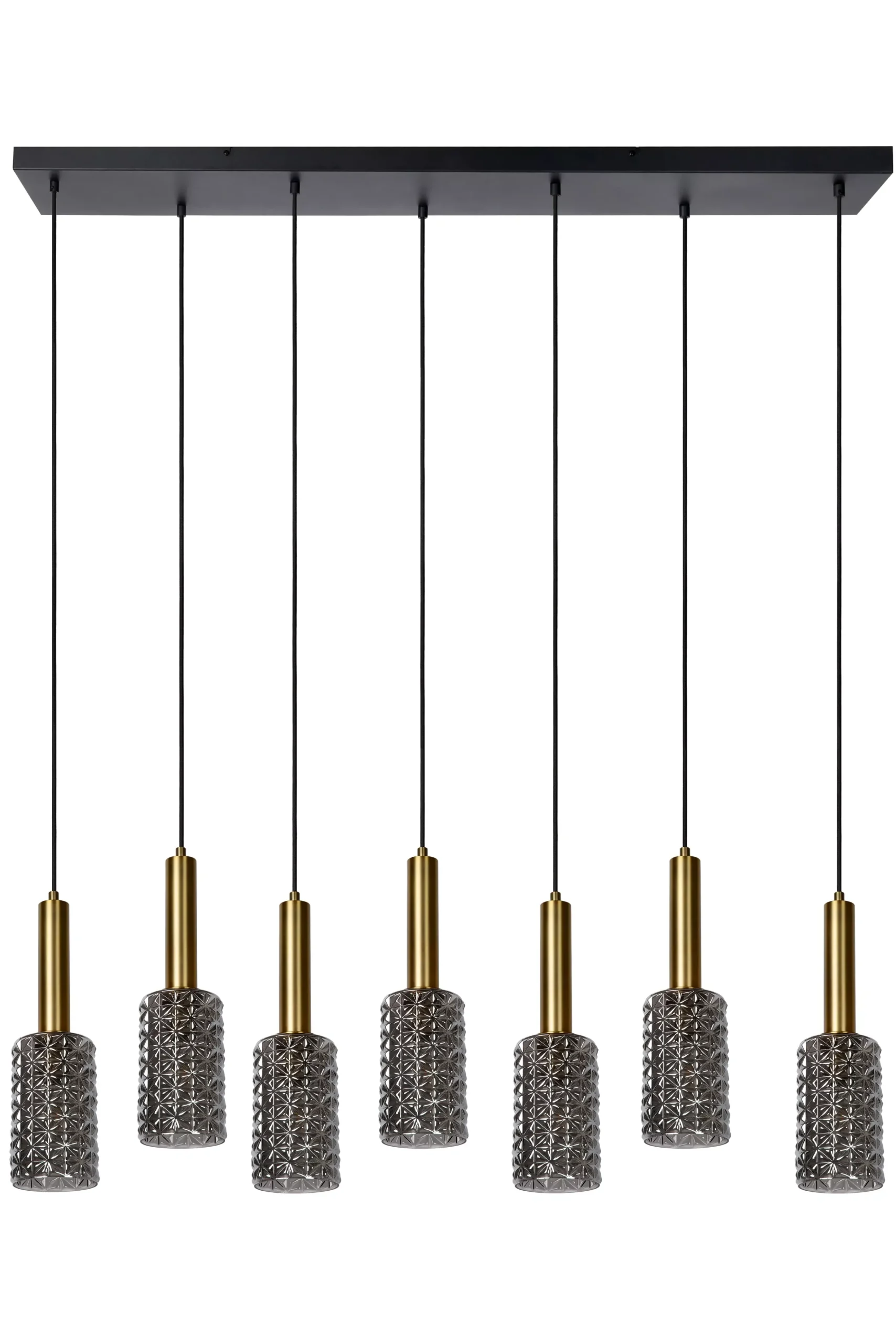 CORALIE - Hanglamp - 7xE27 - Mat Goud / Messing*Lucide Discount
