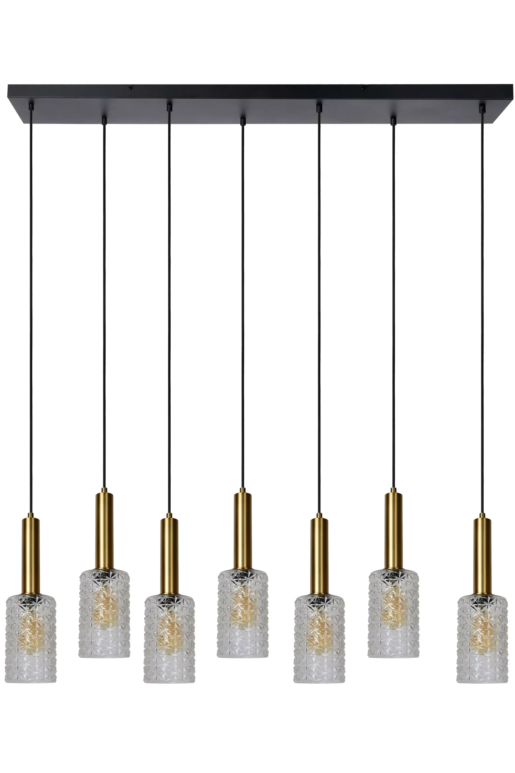 CORALIE - Hanglamp - 7xE27 - Transparant*Lucide Cheap