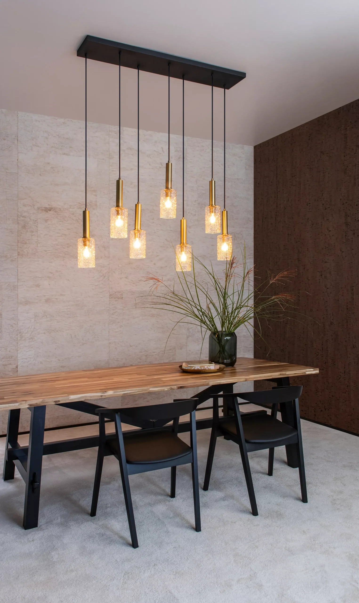 CORALIE - Hanglamp - 7xE27 - Transparant*Lucide Cheap