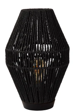 CORDULLE - Tafellamp - 1xE27 - Zwart*Lucide Cheap