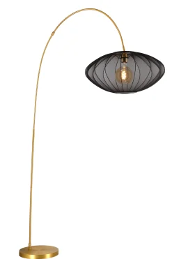 CORINA - Booglamp - 1xE27 - Zwart*Lucide Sale