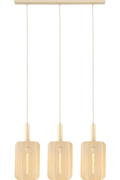 CORINA - Hanglamp - 3xE27 - Beige*Lucide Online