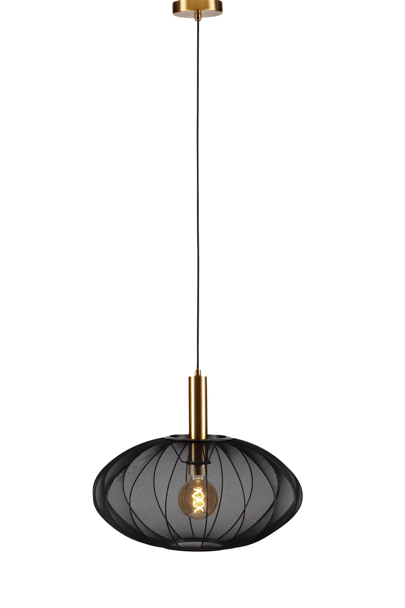 CORINA - Hanglamp - Ø 50 cm - 1xE27 - Zwart*Lucide Flash Sale