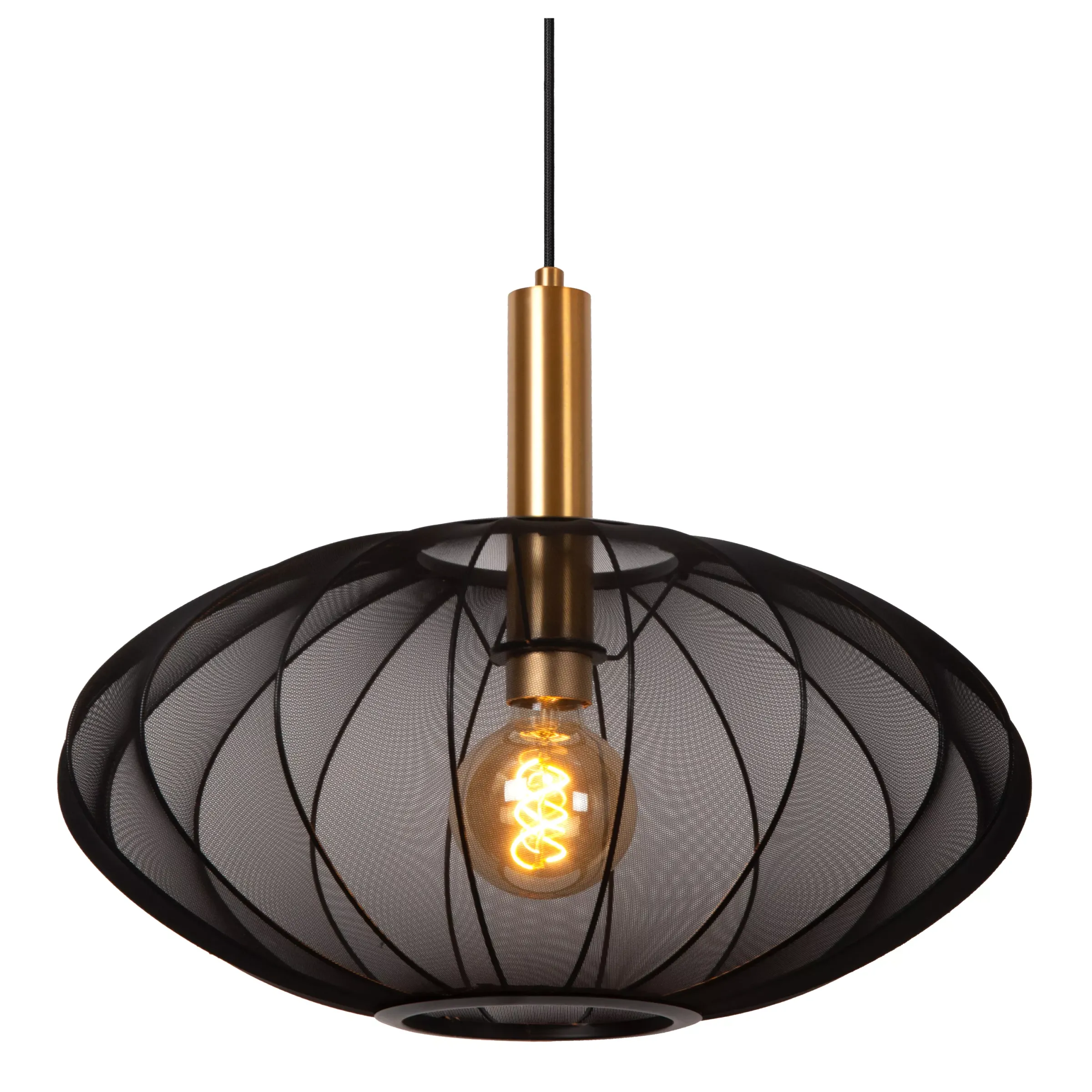 CORINA - Hanglamp - Ø 50 cm - 1xE27 - Zwart*Lucide Flash Sale