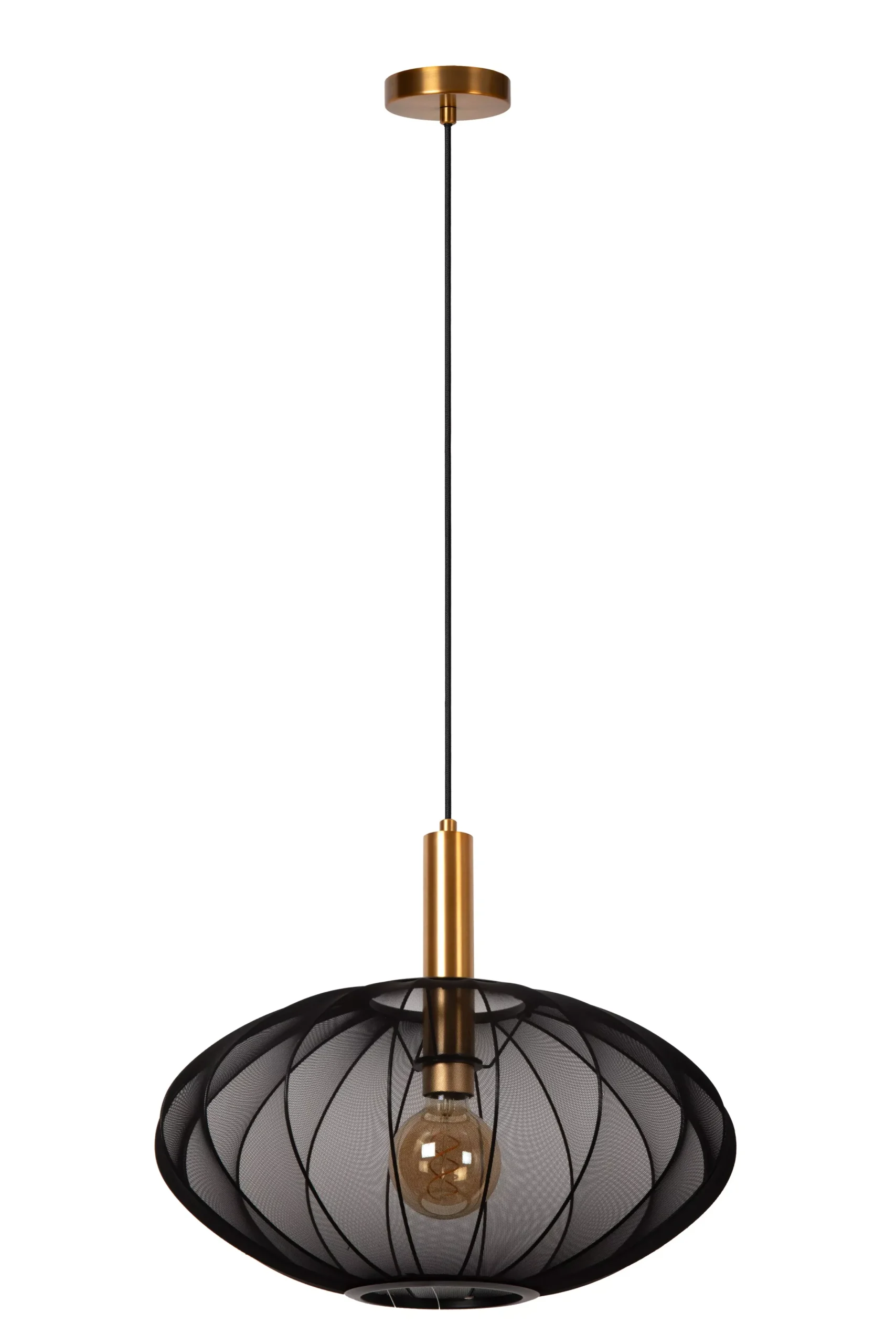 CORINA - Hanglamp - Ø 50 cm - 1xE27 - Zwart*Lucide Flash Sale