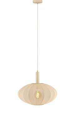 CORINA - Hanglamp - Ø 50 cm - 1xE27 - Beige*Lucide Cheap