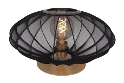 CORINA - Tafellamp - Ø 40 cm - 1xE27 - Zwart*Lucide Store