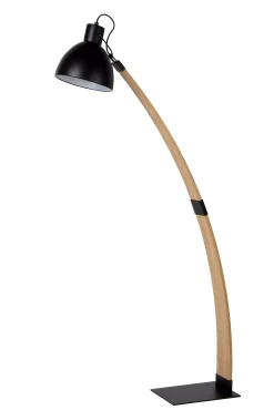 CURF - Leeslamp - 1xE27 - Zwart*Lucide Discount