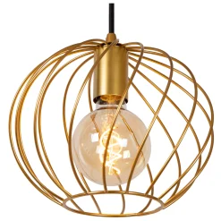 DANZA - Hanglamp - Ø 50 cm - 3xE27 - Mat Goud / Messing*Lucide Cheap