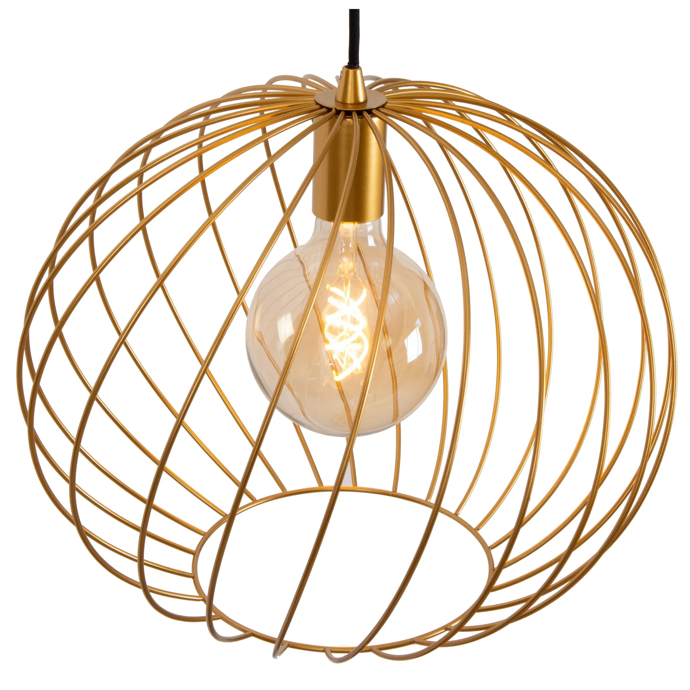 DANZA - Hanglamp - Ø 40 cm - 1xE27 - Mat Goud / Messing*Lucide Hot