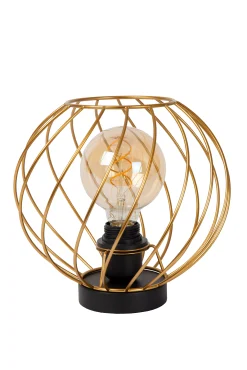 DANZA - Tafellamp - Ø 25 cm - 1xE27 - Mat Goud / Messing*Lucide Best Sale