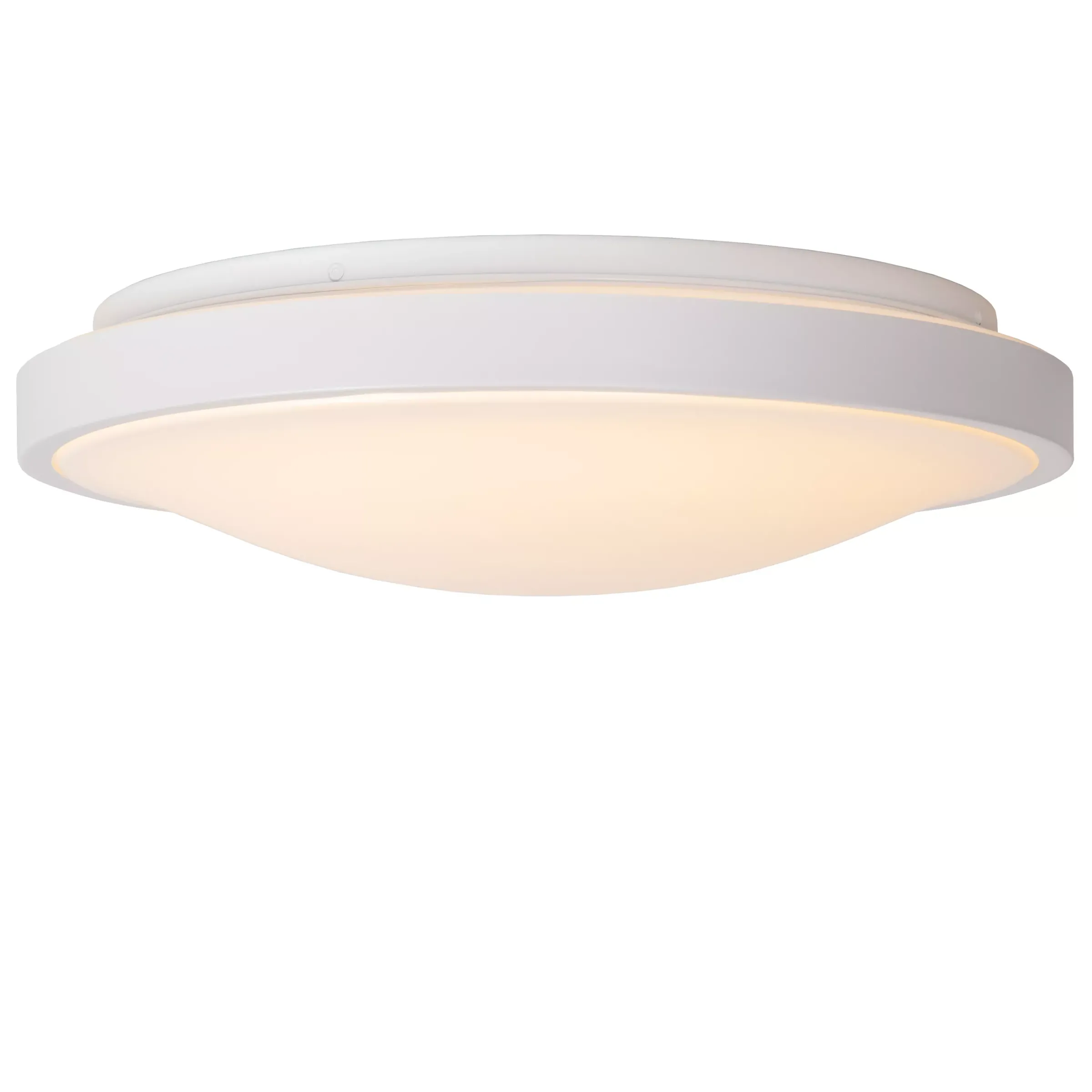 DASHER - Plafonnière Badkamer - Ø 41 cm - LED - 1x24W 2700K - IP44 - Beweging & dag/nacht sensor - Wit*Lucide Best Sale