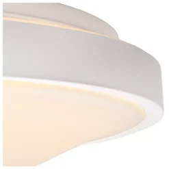 DASHER - Plafonnière Badkamer - Ø 41 cm - LED - 1x24W 2700K - IP44 - Beweging & dag/nacht sensor - Wit*Lucide Best Sale