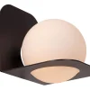 DAVY - Wandlamp Badkamer - 1xG9 - IP44 - Zwart*Lucide Clearance