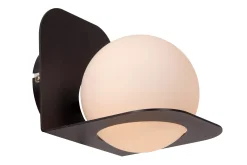 DAVY - Wandlamp Badkamer - 1xG9 - IP44 - Zwart*Lucide Clearance