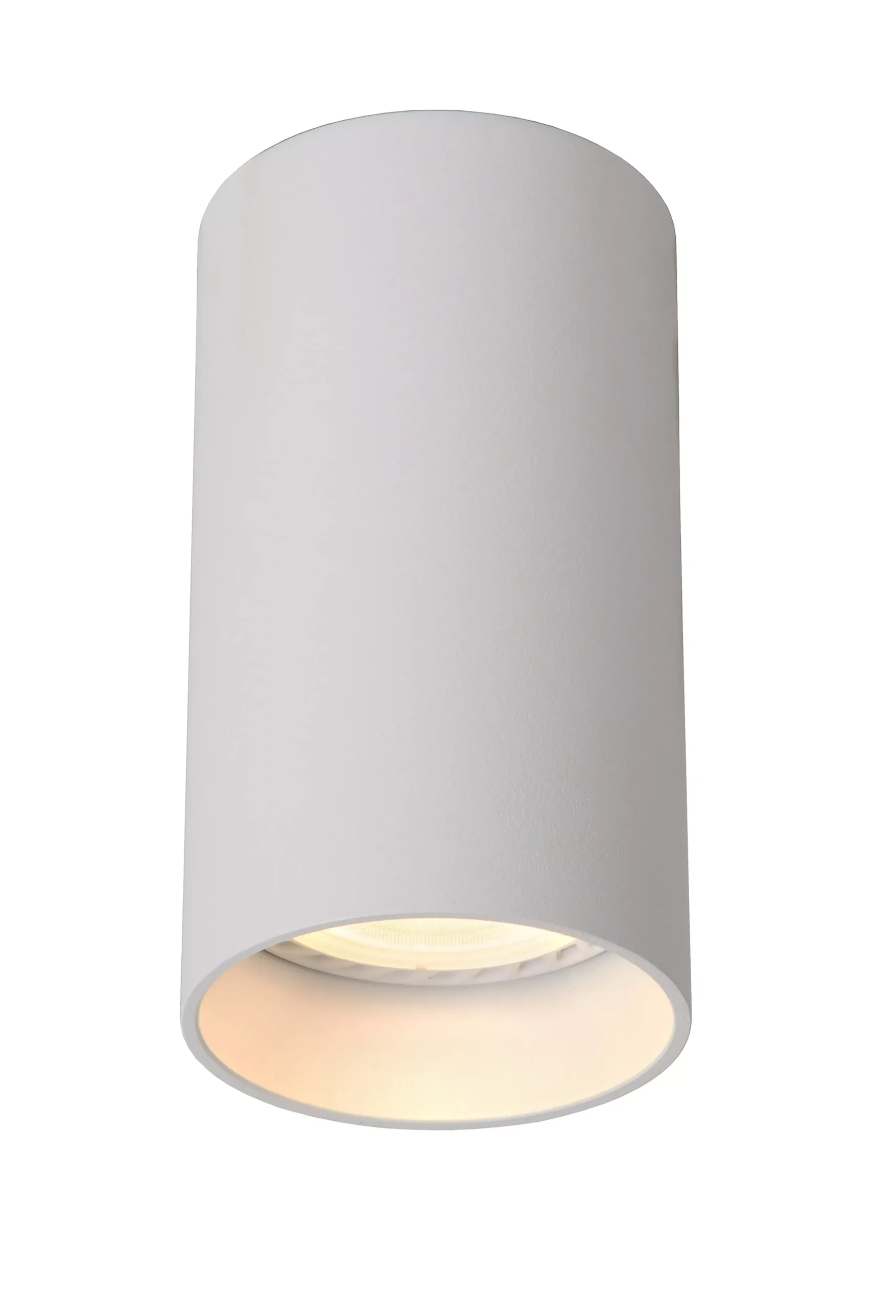 DELTO - Plafondspot - Ø 5,5 cm - LED Dim to warm - GU10 - 1x5W 2200K/3000K - Wit*Lucide Clearance