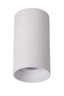 DELTO - Plafondspot - Ø 5,5 cm - LED Dim to warm - GU10 - 1x5W 2200K/3000K - Wit*Lucide Clearance