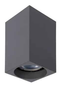 DELTO - Plafondspot - LED Dim to warm - GU10 - 1x5W 2200K/3000K - Grijs*Lucide Best Sale