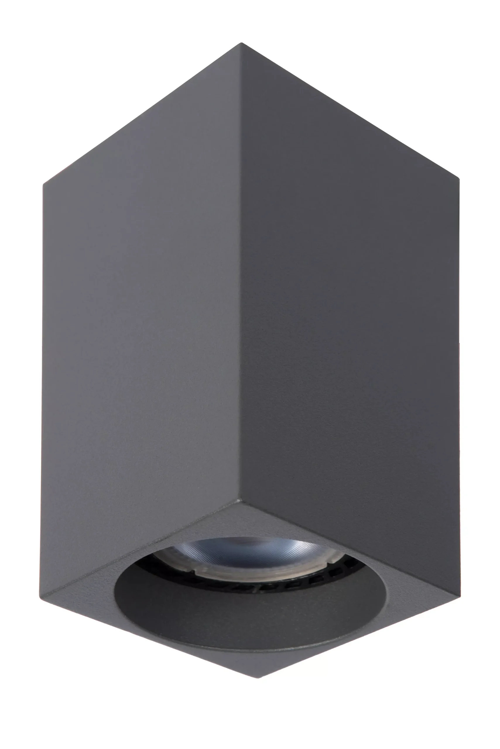 DELTO - Plafondspot - LED Dim to warm - GU10 - 1x5W 2200K/3000K - Grijs*Lucide Best Sale