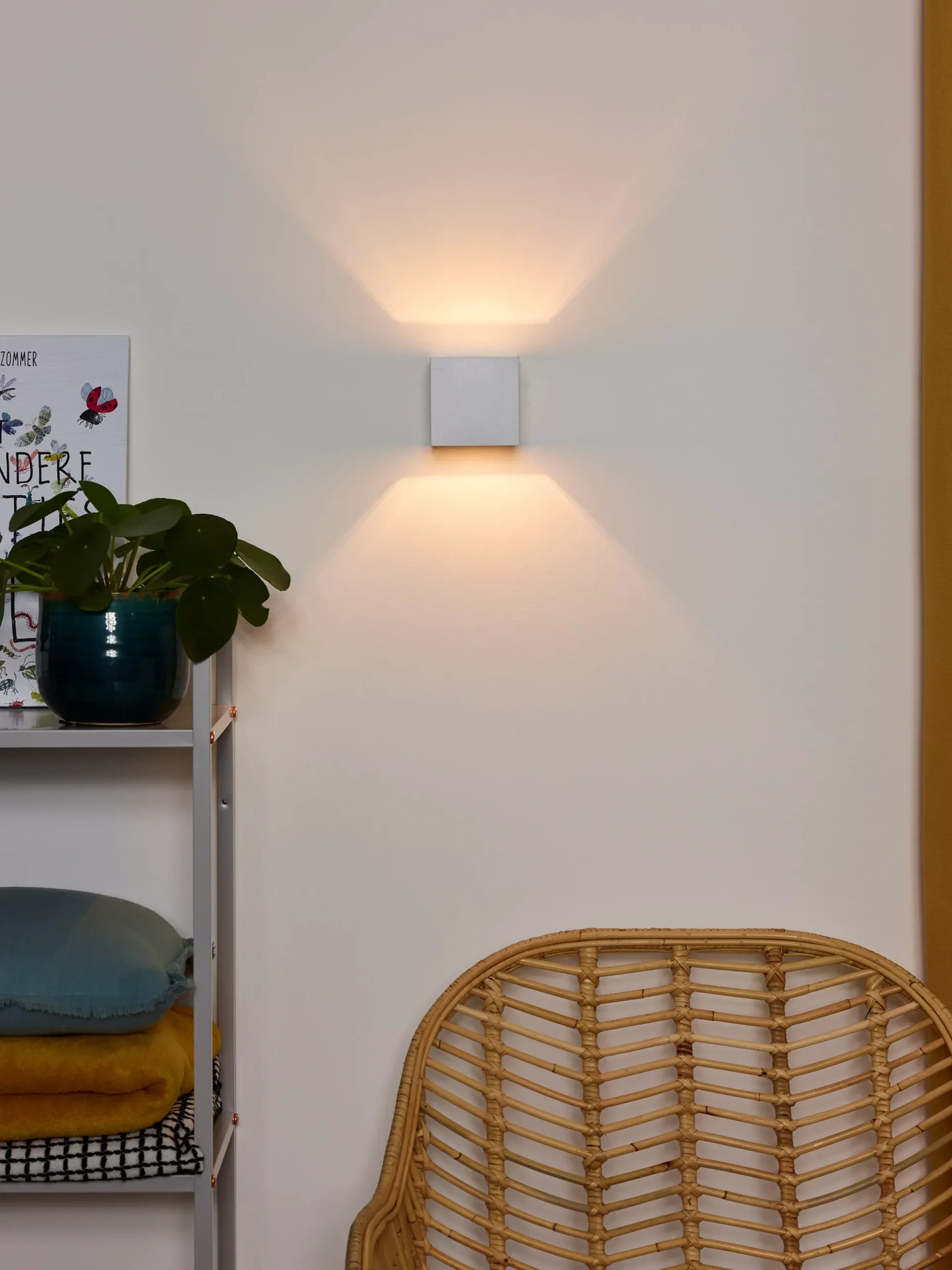 DEVI - Wandlamp - 1xG9 - Wit*Lucide New