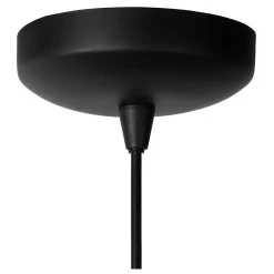 DIKRA - Hanglamp - Ø 40 cm - 1xE27 - Zwart*Lucide Shop