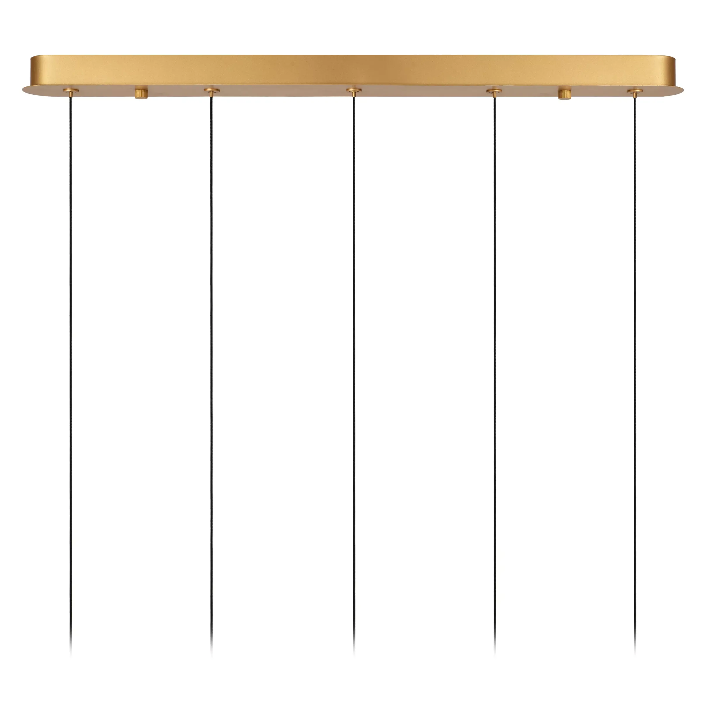 DILENKO - Hanglamp - LED Dimb. - 5x3,5W 2700K - Mat Goud / Messing*Lucide Hot