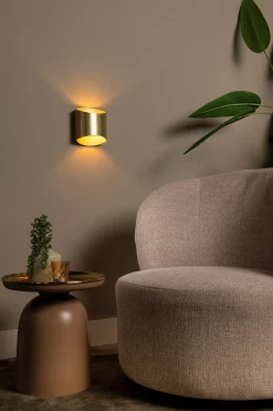 DILETTA - Wandlamp - 1xG9 - Mat Goud / Messing*Lucide Discount