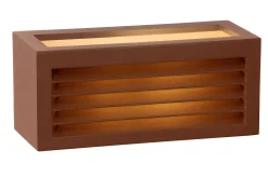 DIMO - Wandlamp Binnen/Buiten - 1xE27 - IP54 - Roest bruin*Lucide Discount