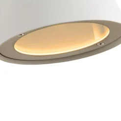 DINGO-LED - Wandlamp Binnen/Buiten - LED Dimb. - GU10 - 1x5W 3000K - IP44 - Wit*Lucide Outlet