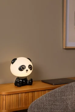 DODO PANDA - Tafellamp Kinderkamer - LED 3 StepDim - 1x3W 4000K - Zwart*Lucide Outlet