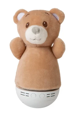 DOLLY - Tafellamp Kinderkamer - Batterijen - LED - 1x3W 2700K - Met muziekfunctie - Bruin*Lucide New