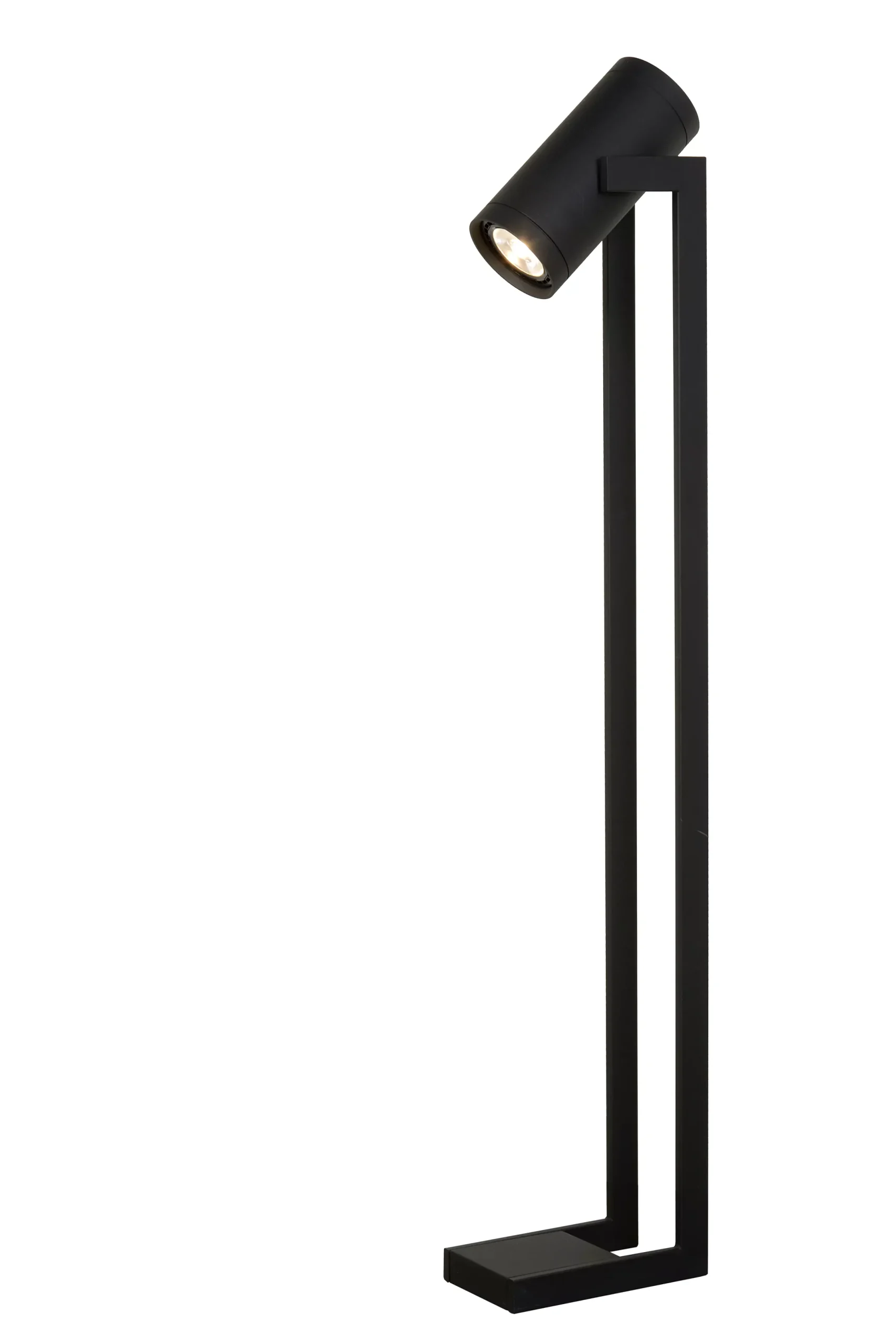 DOME - Vloerlamp - LED Dim to warm - GU10 (ES111) - 2x12W 2200K/3000K - Zwart*Lucide Cheap
