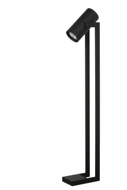 DOME - Vloerlamp - LED Dim to warm - GU10 (ES111) - 2x12W 2200K/3000K - Zwart*Lucide Cheap