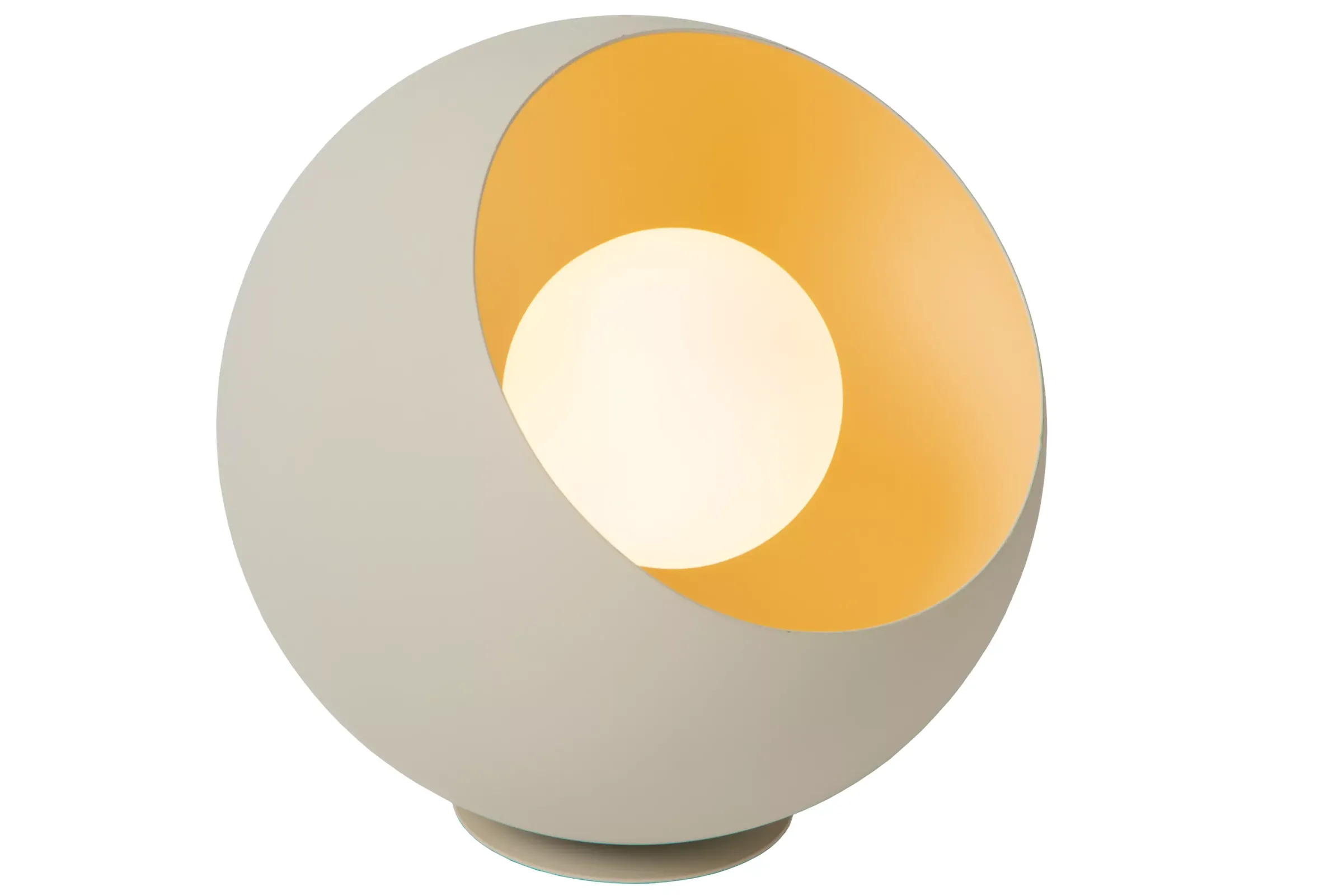 DOREDOS - Tafellamp - Ø 20 cm - 1xE27 - Beige*Lucide Online