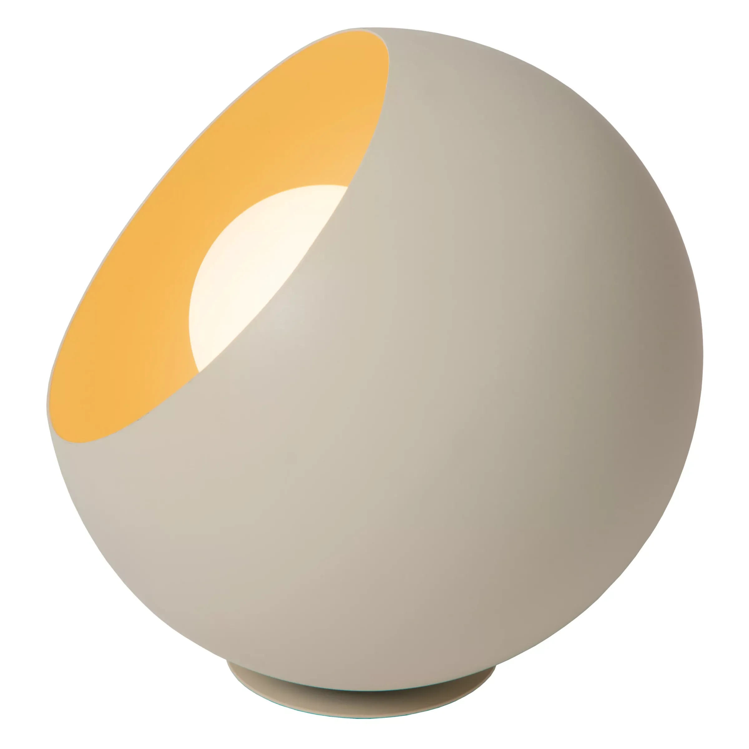 DOREDOS - Tafellamp - Ø 20 cm - 1xE27 - Beige*Lucide Online