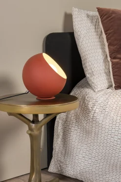 DOREDOS - Tafellamp - Ø 20 cm - 1xE27 - Terracotta*Lucide Best