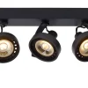 DORIAN - Plafondspot - LED Dim to warm - GU10 (ES111) - 3x12W 2200K/3000K - Zwart*Lucide Flash Sale