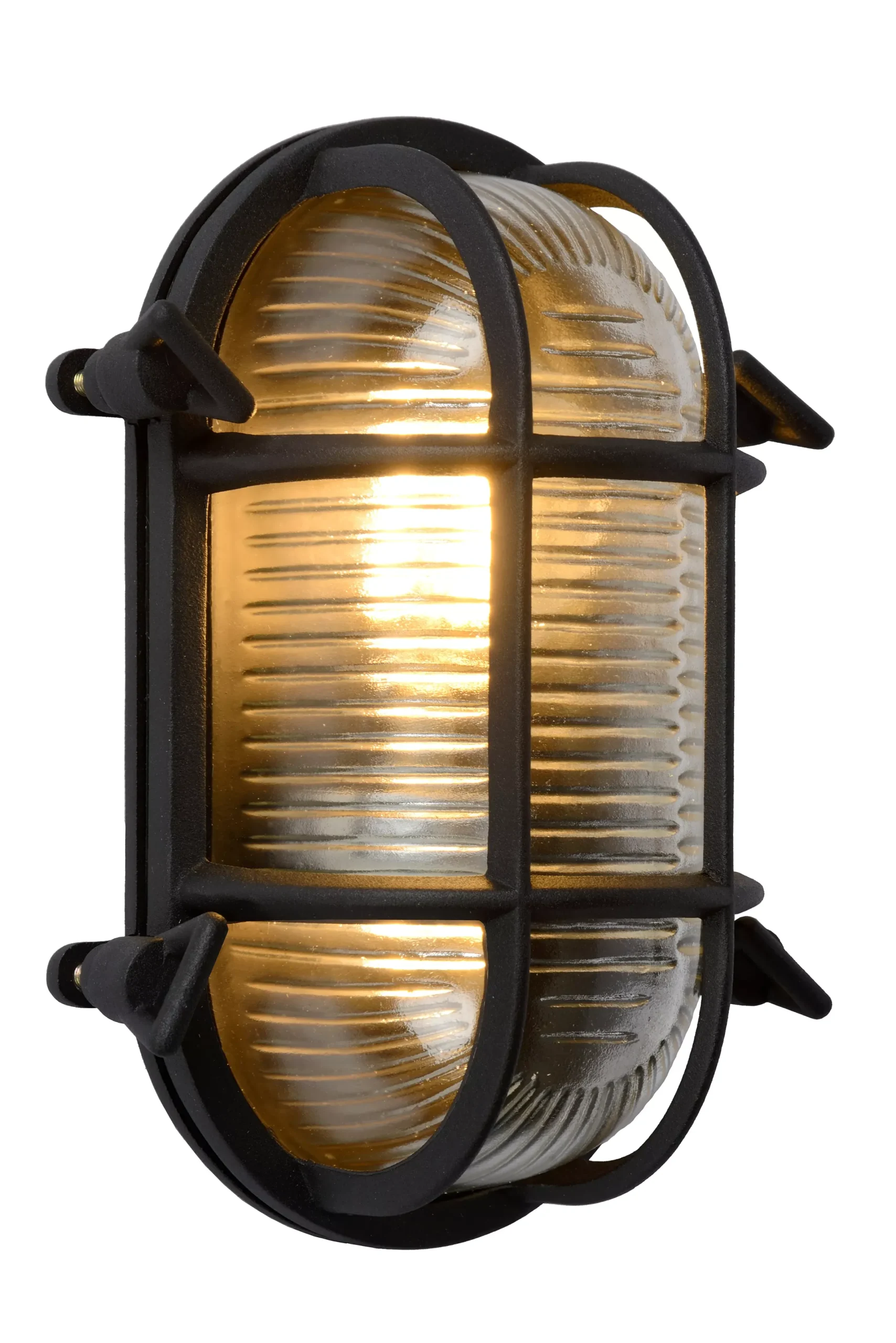 DUDLEY - Wandlamp Binnen/Buiten - 1xE27 - IP65 - Zwart*Lucide Best