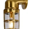 DUDLEY - Wandlamp Binnen/Buiten - 1xE27 - IP44 - Mat Goud / Messing*Lucide Discount