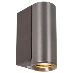 DUPLA - Wandspot / Wandlamp - 1xGU10 (MR11) - Grijs ijzer*Lucide Fashion