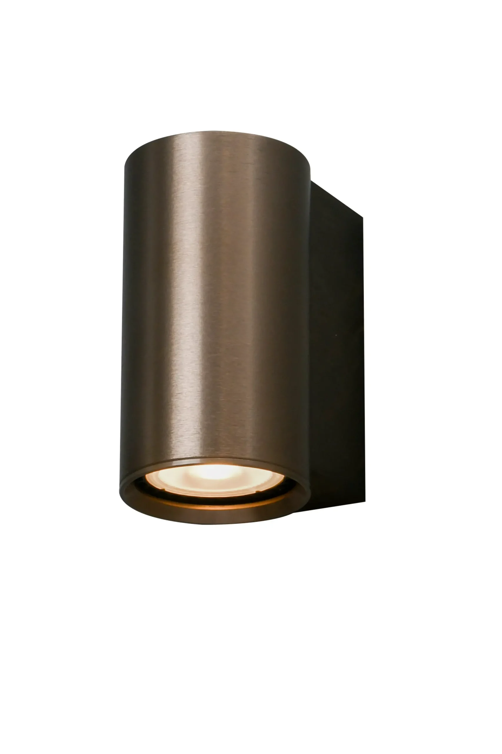 DUPLA - Wandspot / Wandlamp - 1xGU10 (MR11) - Roest bruin*Lucide Store
