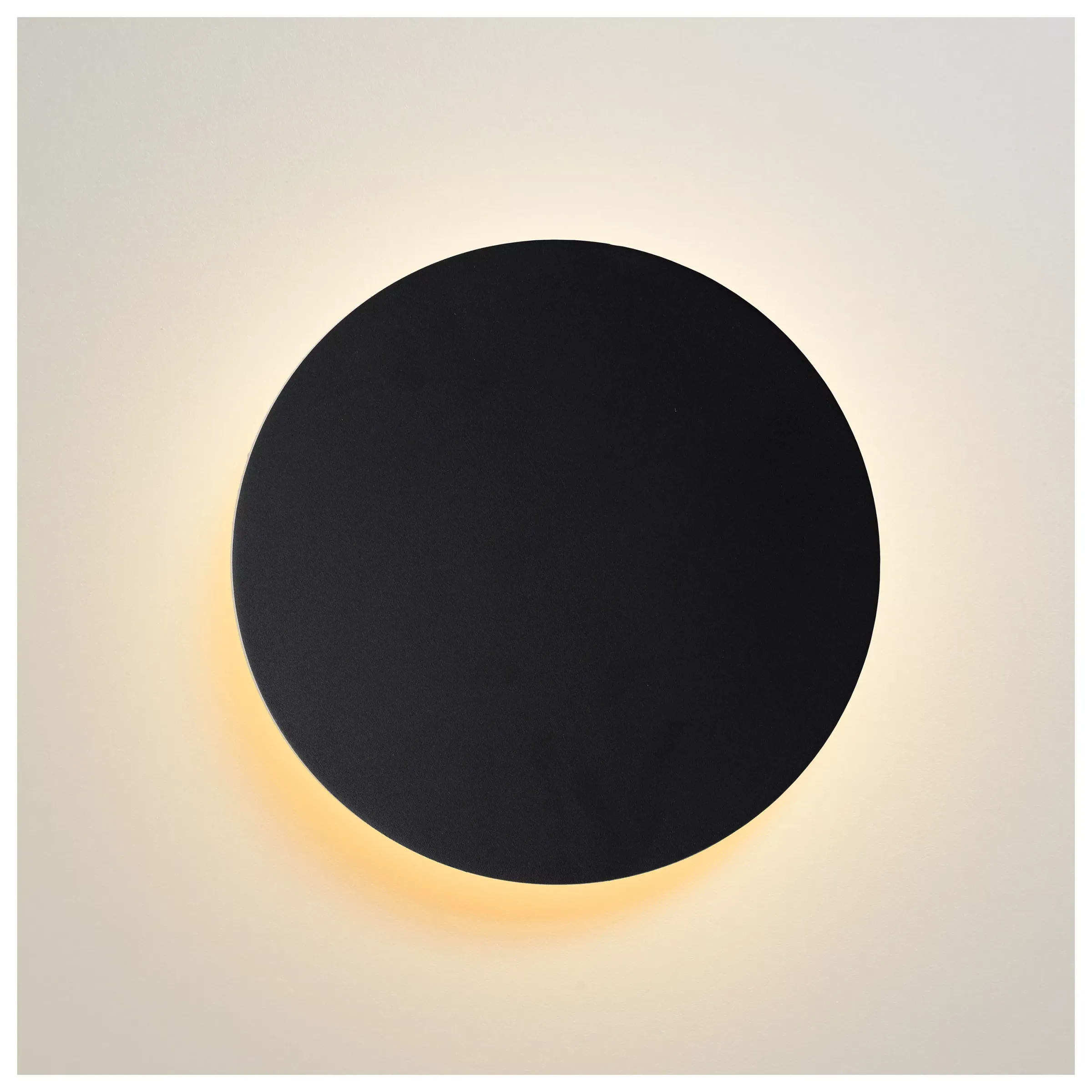 EKLYPS LED - Wandlamp - Ø 15 cm - LED - 1x7W 3000K - Zwart*Lucide Cheap