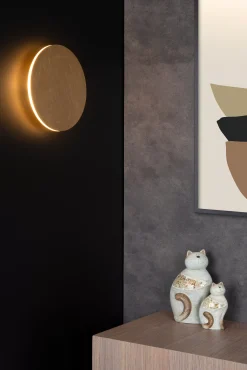 EKLYPS LED - Wandlamp - Ø 25 cm - LED - 1x9W 3000K - Mat Goud / Messing*Lucide Shop